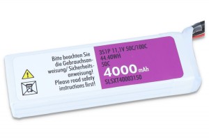 SLS XTRON 4000 MAH 3S1P 11,1 V 50C / 100C