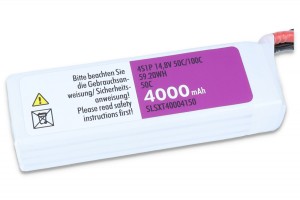 SLS XTRON 4000 MAH 4S1P 14,8 V 50C / 100C