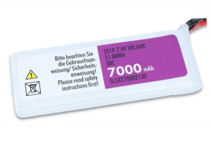 SLS XTRON 7000mAh 2S1P 7,4V 30C/60C