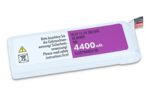SLS XTRON 4400mAh 3S1P 11,1V 30C/60C