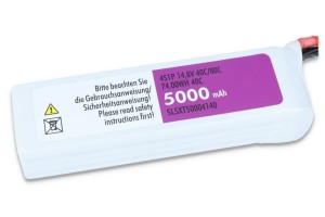 SLS XTRON 5000mAh 4S1P 14,8V 40C/80C