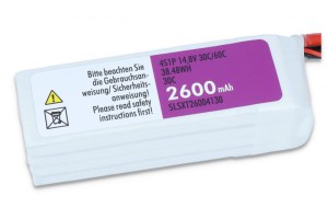 SLS XTRON 2600mAh 4S1P 14,8V 30C/60C