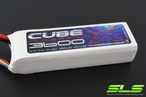 SLS X-CUBE 3600mAh 4S1P 14,8V 30C/60C 