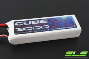 SLS X-CUBE 3000mAh 4S1P 14,8V 30C/60C 